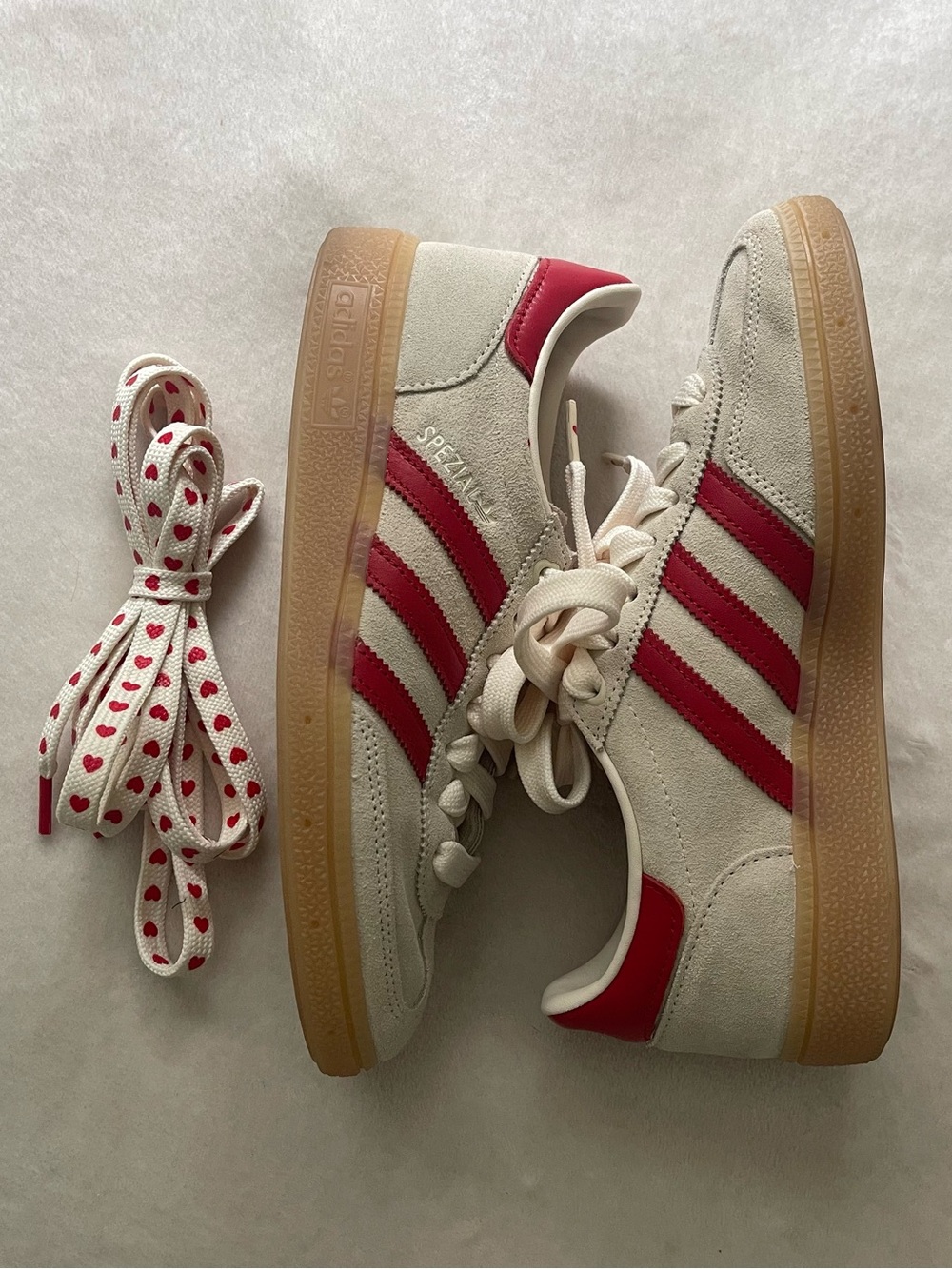 adidas red heart spezial women’s sneakers